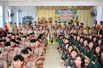 เข้าค่ายพักแรมลูกเสือ-เนตรนารี ระดับ ม.ต้น ปีการศึกษา  2569