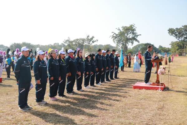 พิธีเปิดกีฬาภายใน ปีการศึกษา 2563 วันที่ 8 ธันวาคม 2563