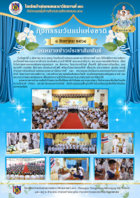 กิจกรรมวันแม่แห่งชาติ ปีการศึกษา 2568